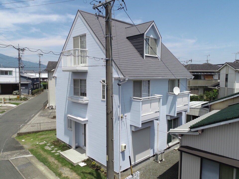豊川市三蔵子町での屋根・外壁塗装工事Ｓ様