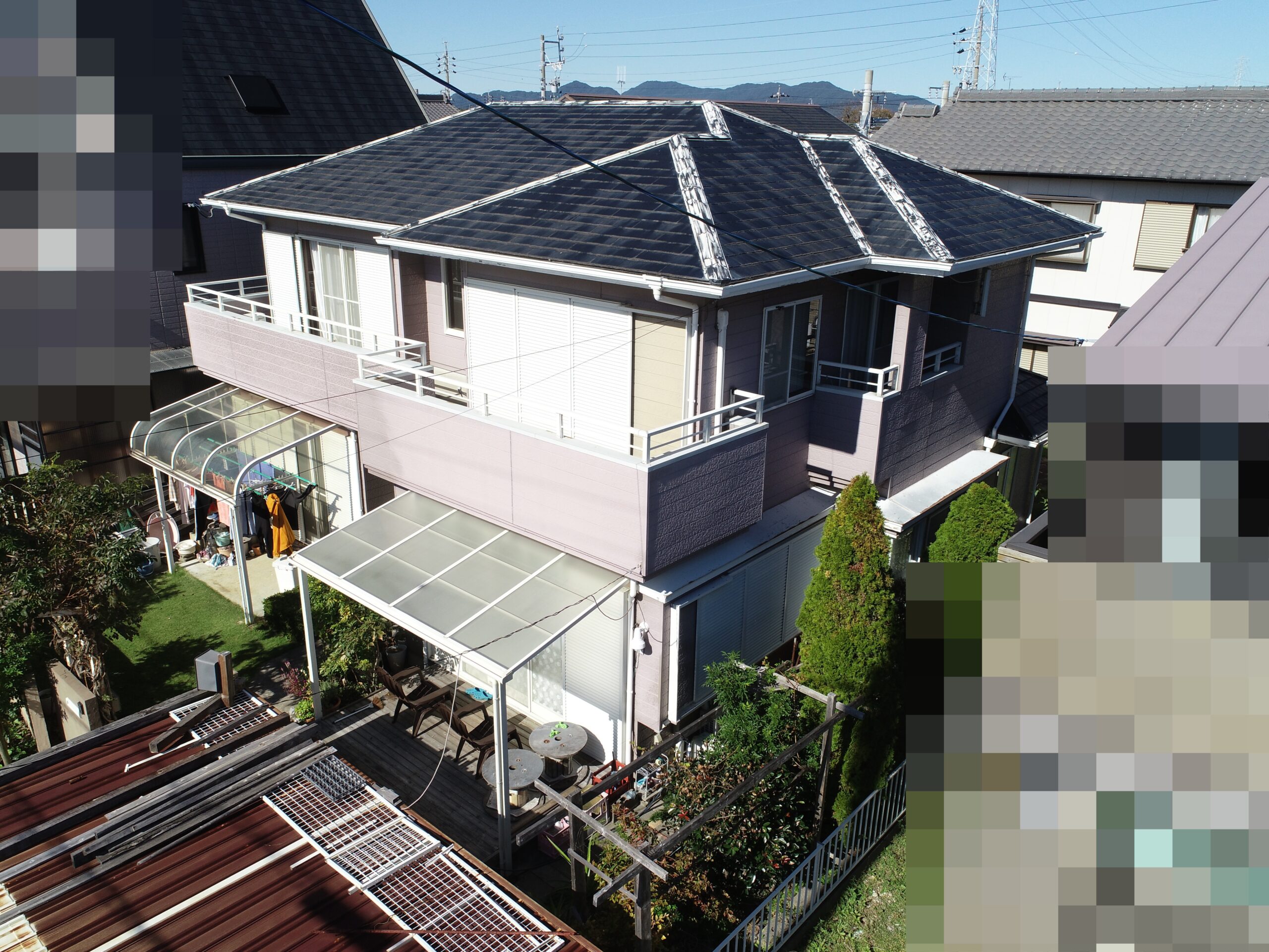 豊川市篠束町 屋根・外壁塗装🔆ベージュ系ツートンでしっかりきっちり