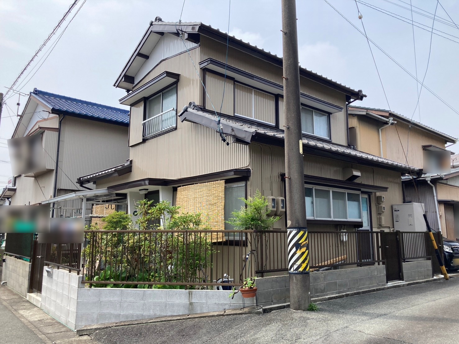 豊川市蔵子での外壁塗装工事K様