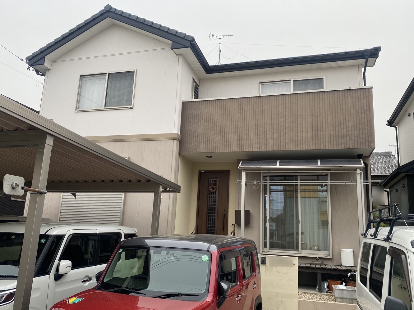 豊川市御津町 外壁塗替え事例【無機UVコート】