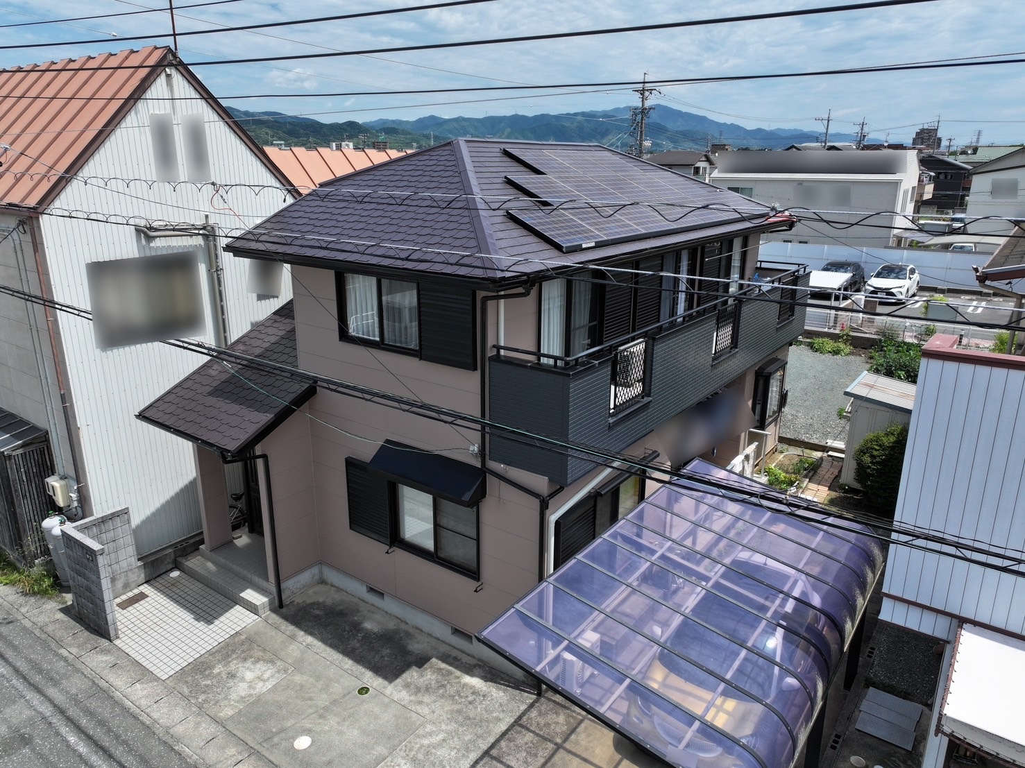 豊川市蔵子 屋根・外壁塗替え事例【無機UVコート】
