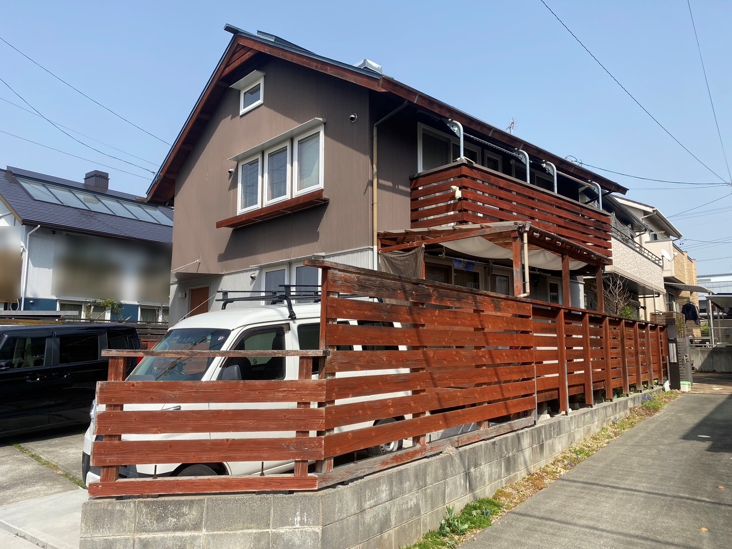 【豊川市八幡町】N-77×ニューグレーで上品な仕上がりに｜屋根・外壁塗替え事例