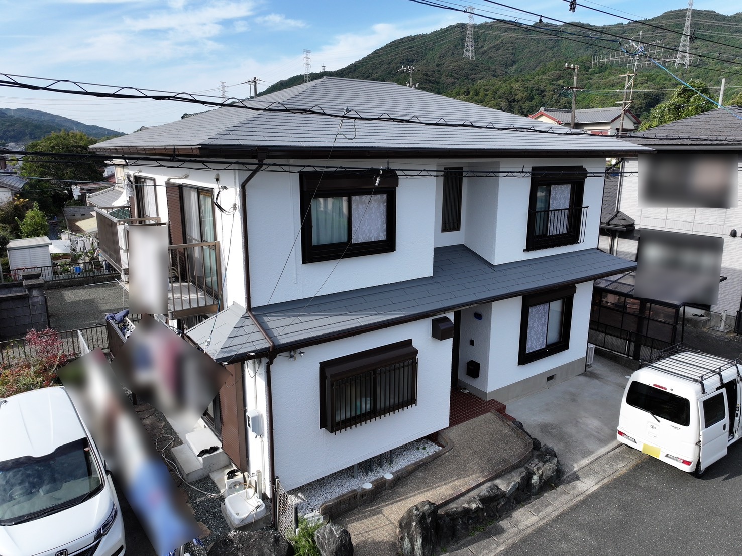 【豊川市長沢町】断熱塗料ガイナで一年中快適に｜屋根・外壁塗装 M様邸 施工事例