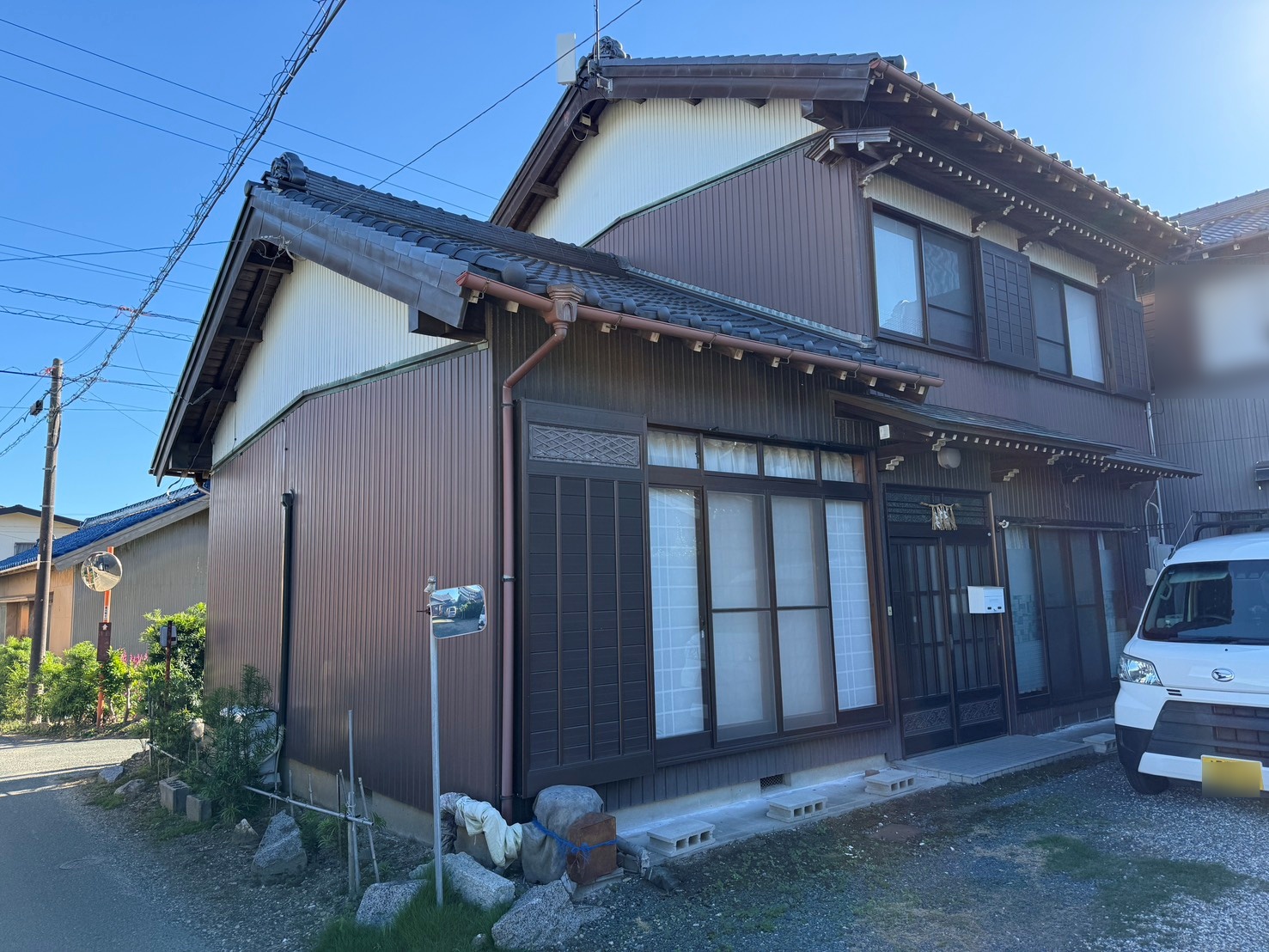 【豊川市平井町】耐候性重視のボンフロンGT｜外壁塗装工事