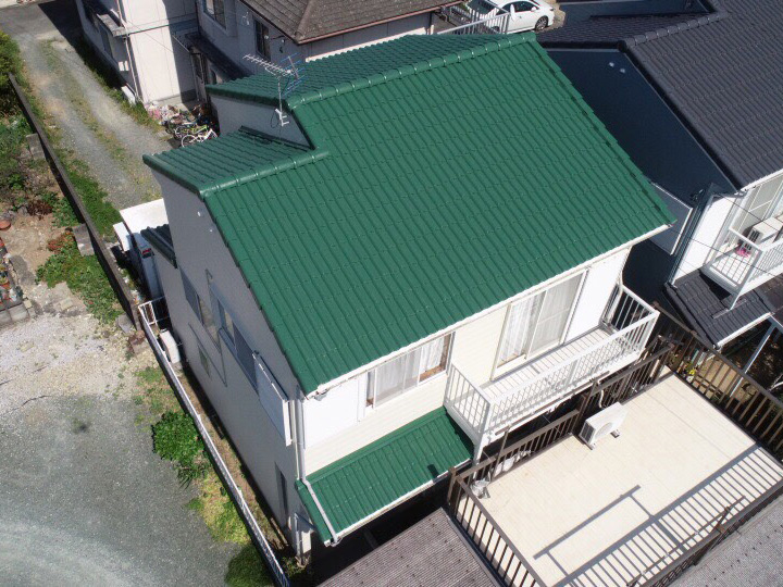 豊川市伊奈町での外壁・屋根塗装工事 K様邸