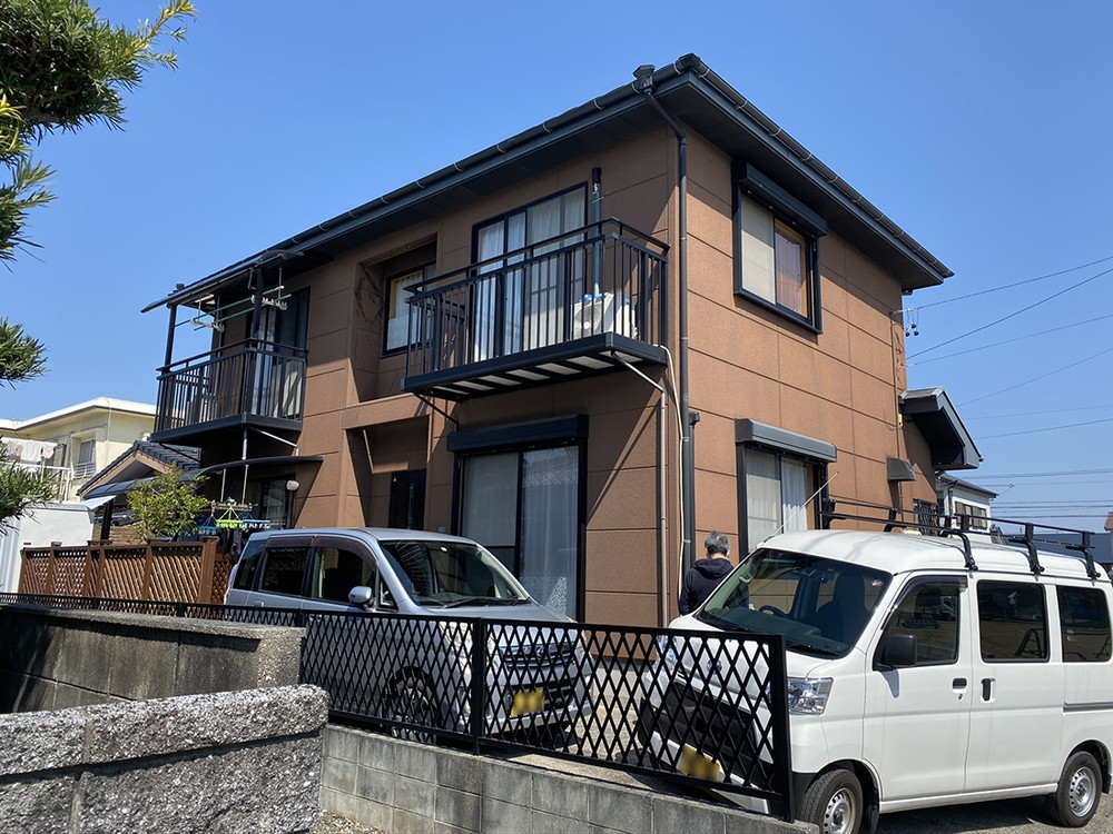 豊川市美園 ハイグレードシリコン塗料による屋根・外壁塗装