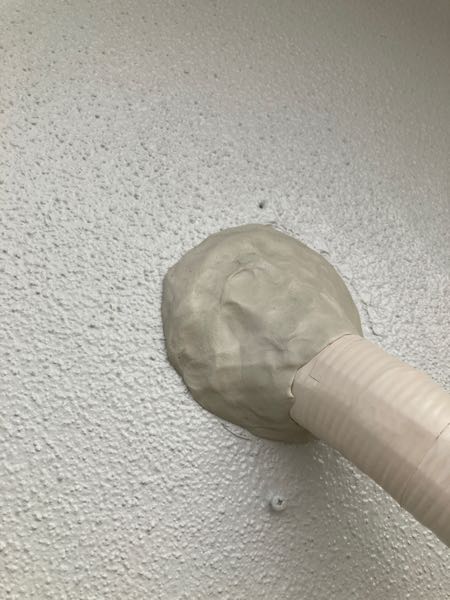 エアコンの粘土パテを取り替えました。