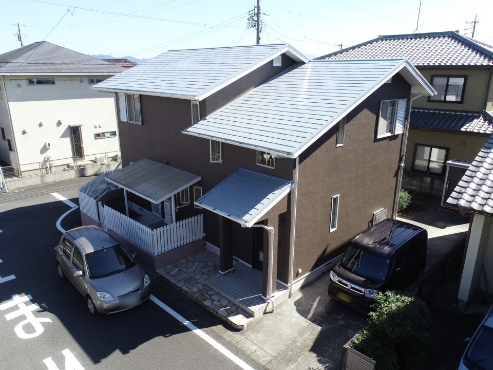 豊川市野口町 三井ホームの施工事例★屋根・外壁塗装を遮熱フッソで