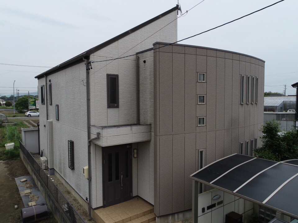 豊川市野口町 トヨタホームの施工事例★屋根・外壁塗装を遮熱シリコンで