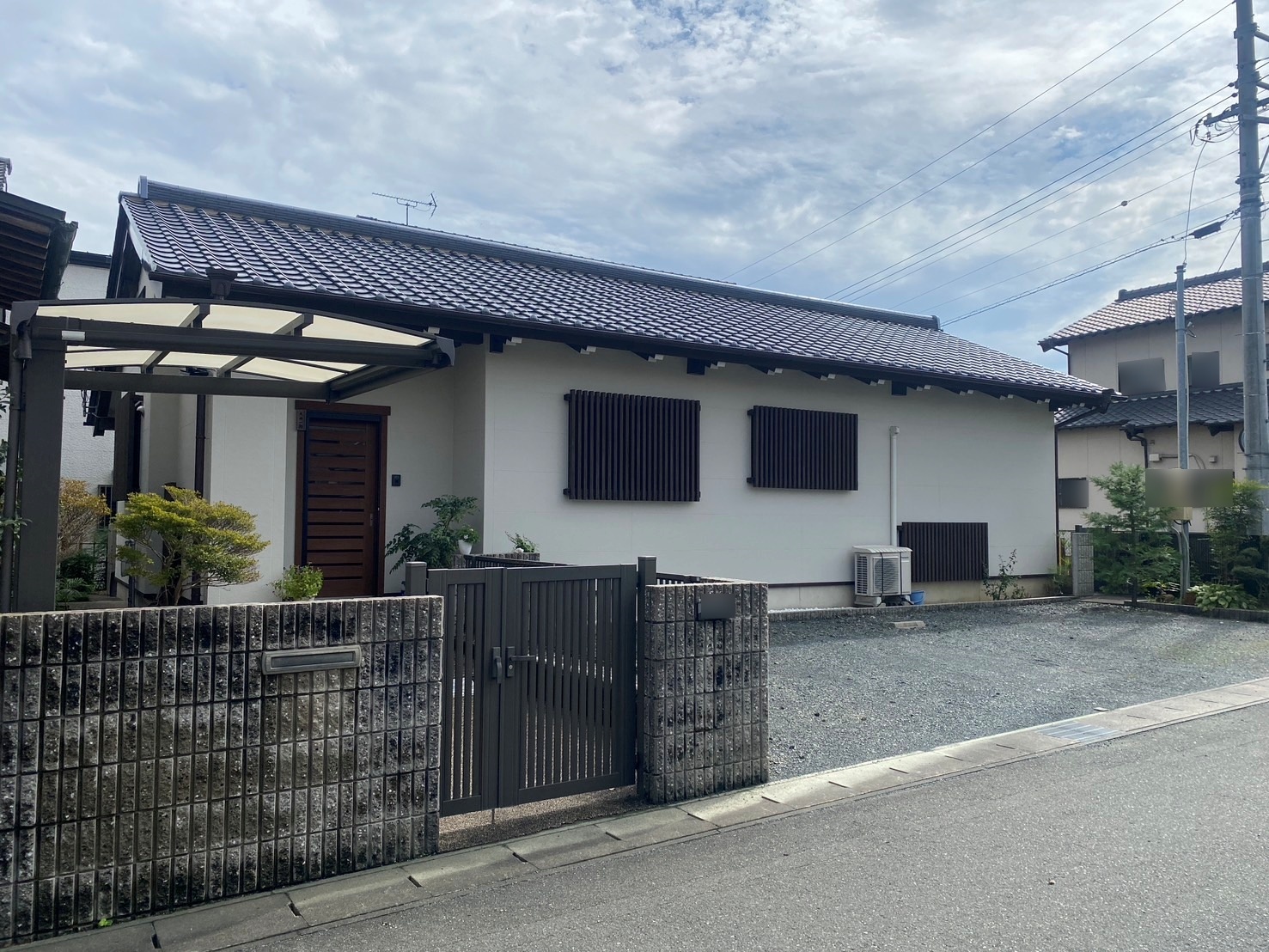 豊川市八幡町 外壁塗替え事例【ガイナ】