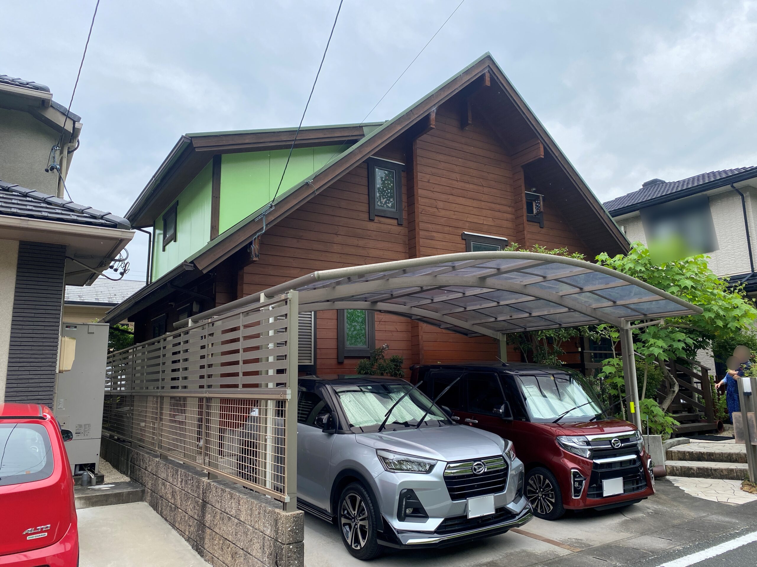 豊川市赤坂町 屋根・外壁塗替え事例【シリコンレボ】