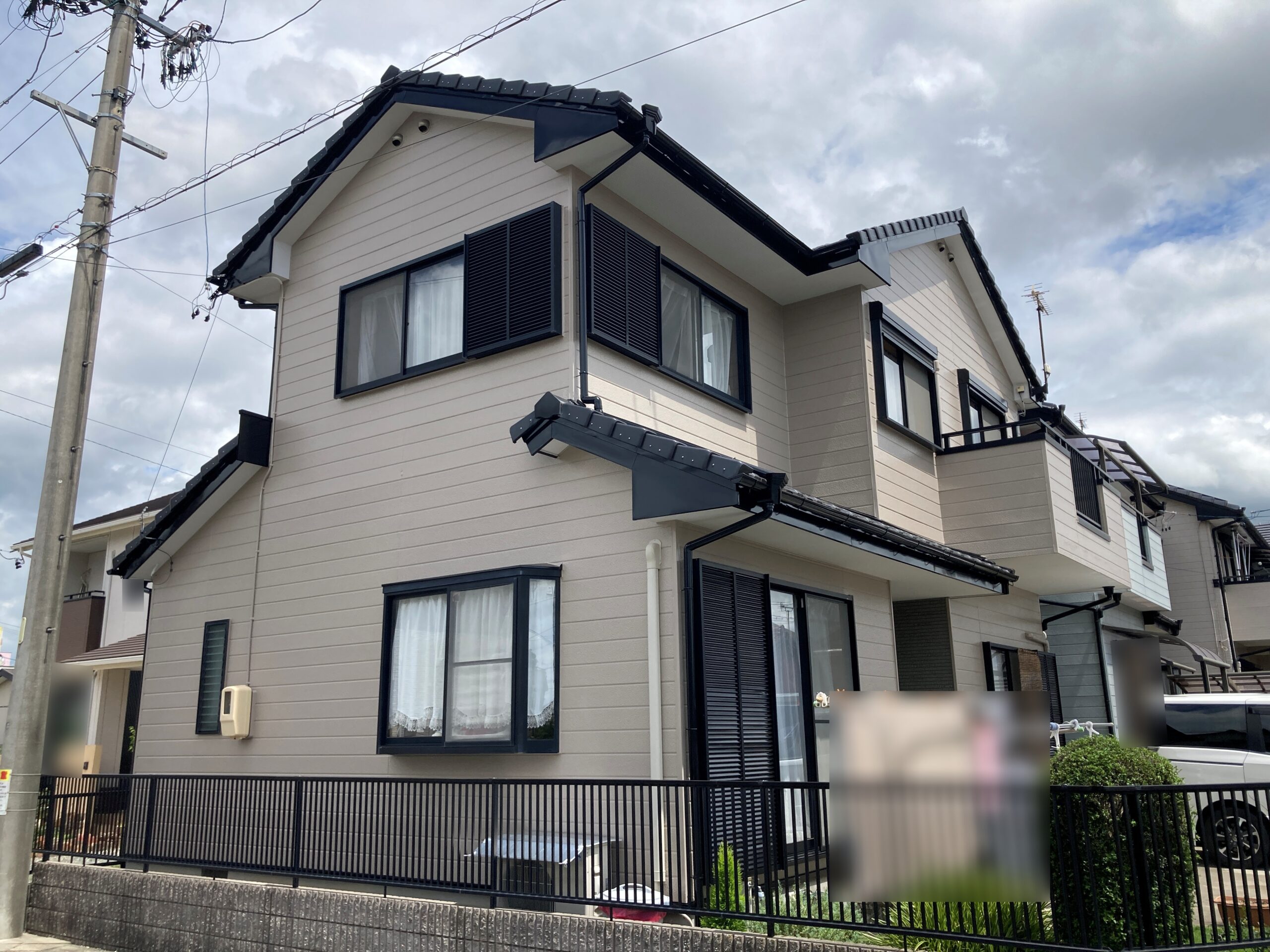 豊川市金屋本町 外壁塗替え事例【無機UVコート】