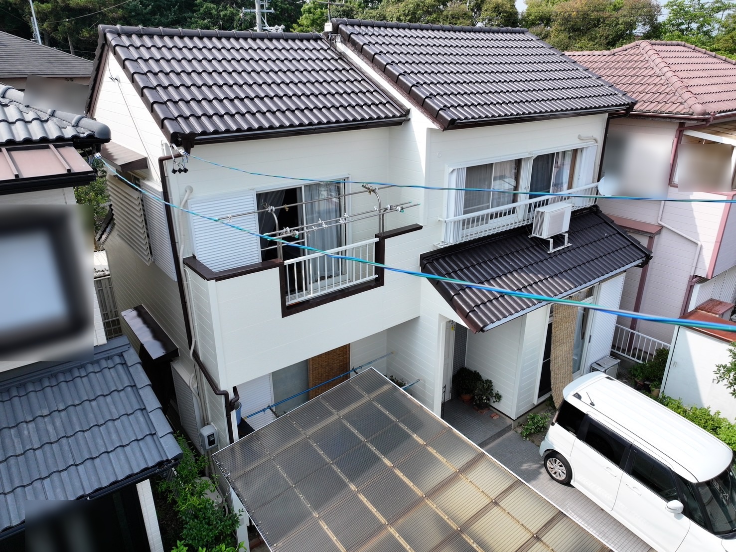 豊川市国府町 屋根・外壁塗替え事例【シリコンレボ】