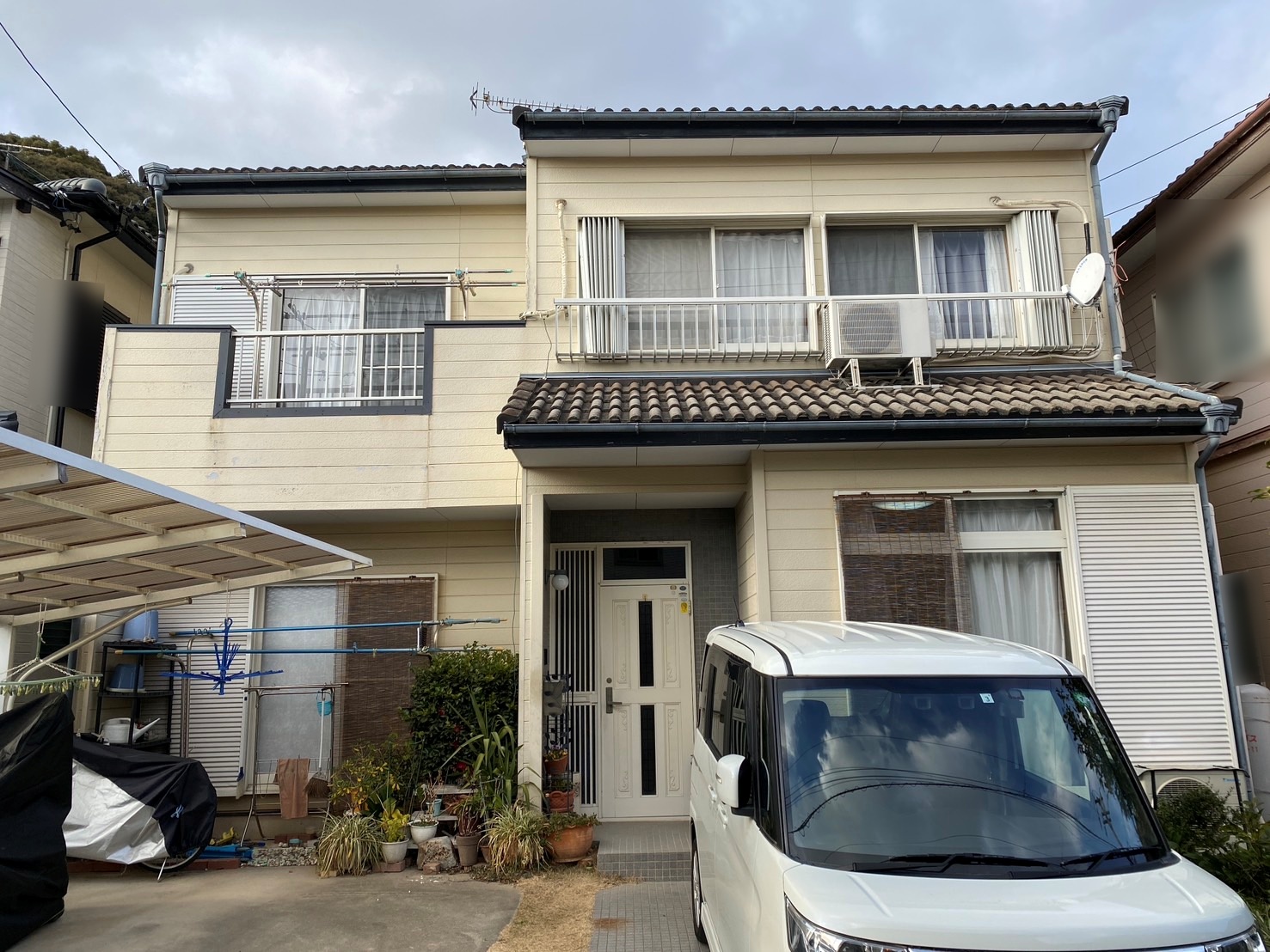 豊川市国府町 屋根・外壁塗替え事例【シリコンレボ】
