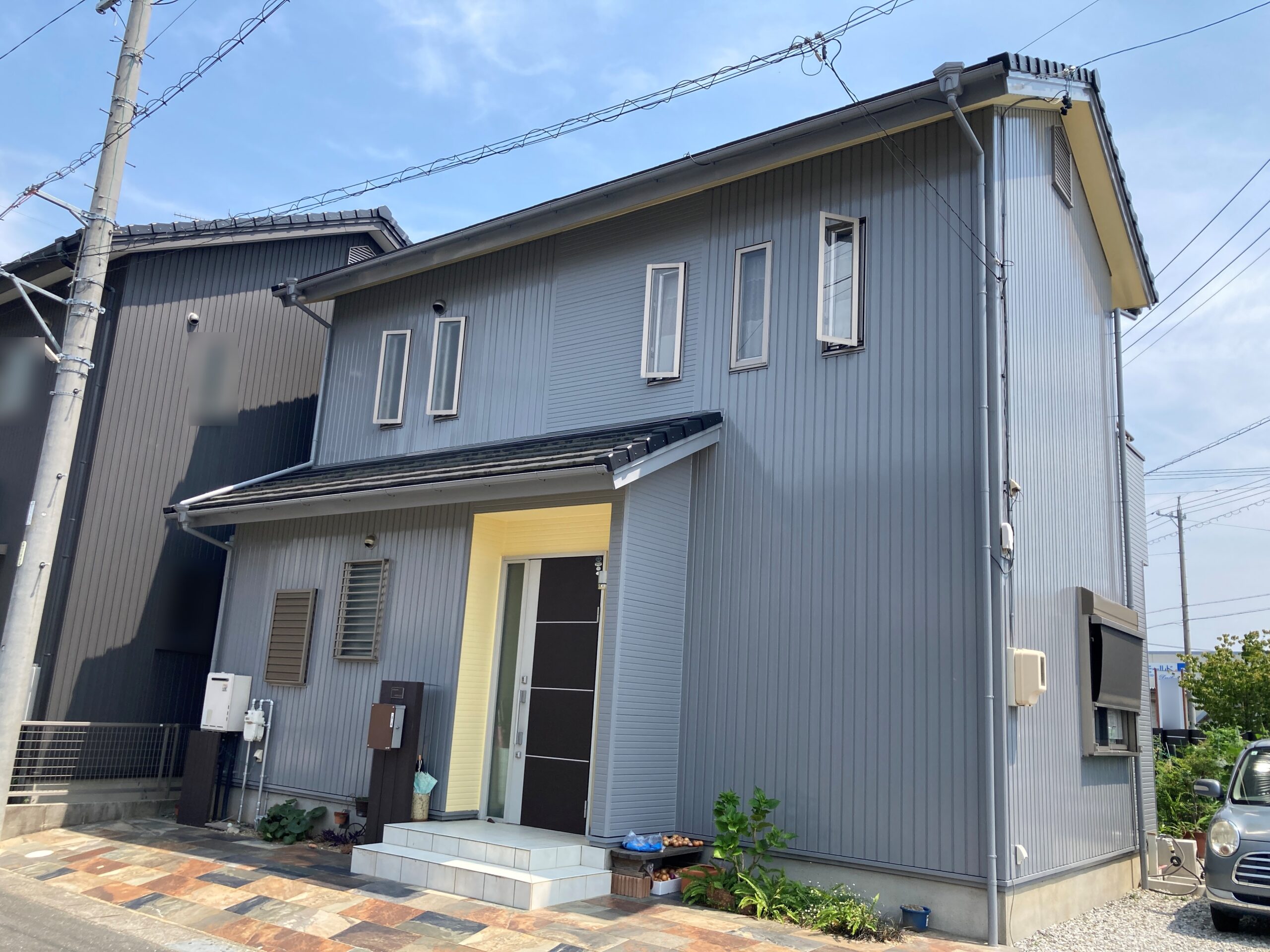 豊川市堺町 外壁塗替え事例【無機UVコート】