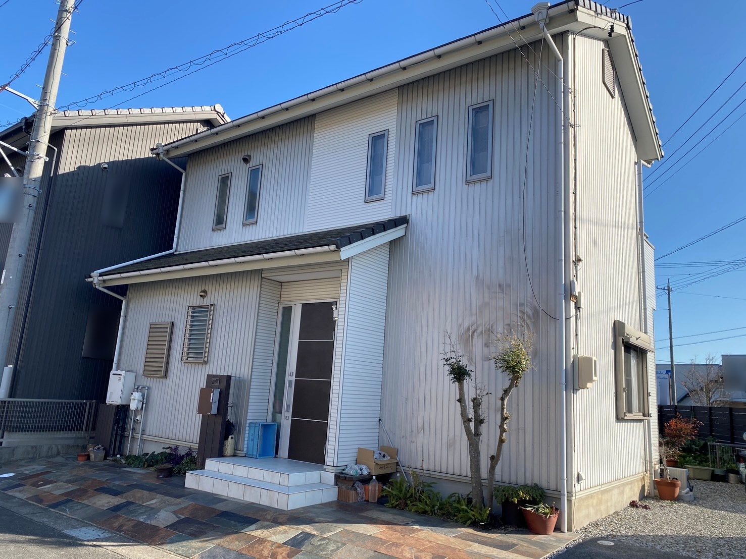 豊川市堺町 外壁塗替え事例【無機UVコート】