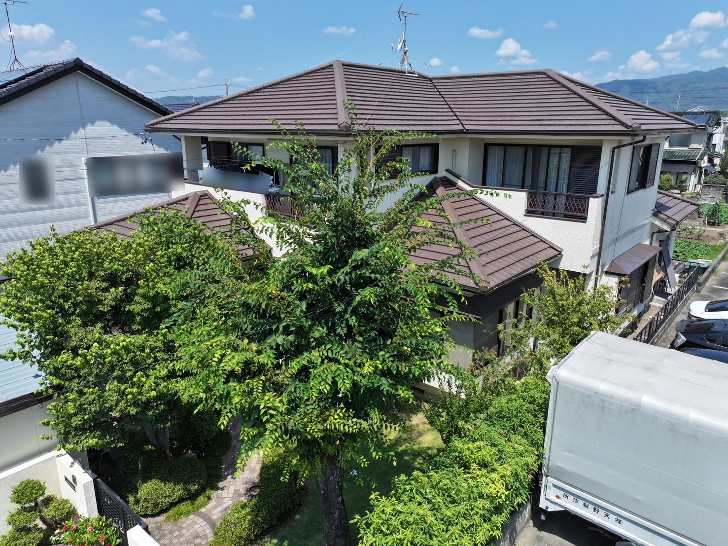 豊川市美幸町での外壁塗装工事A様
