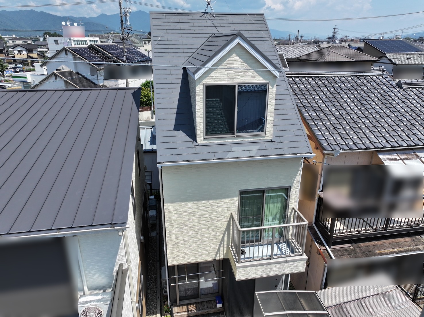 豊川市東光町での屋根・外壁塗装工事K様