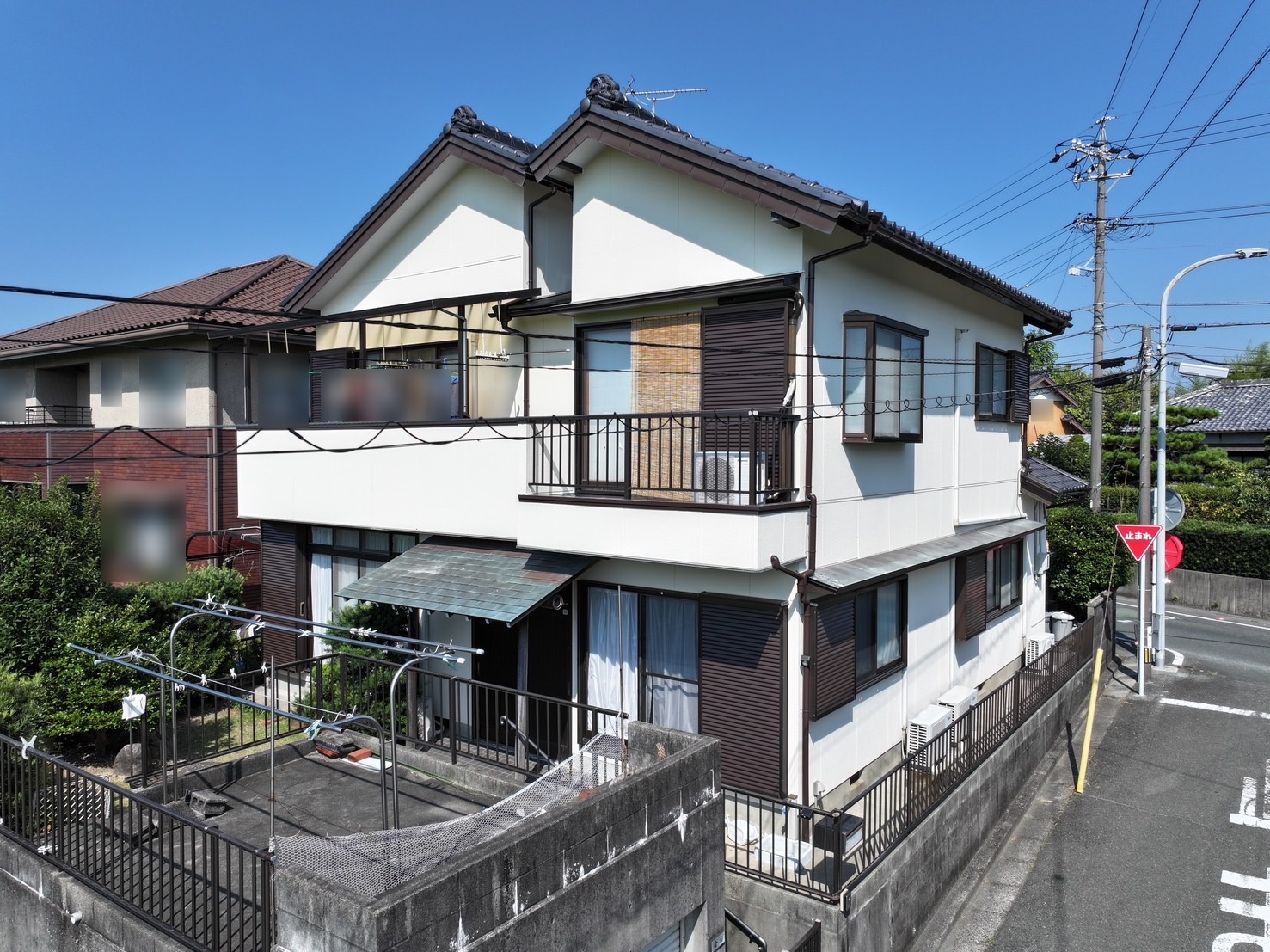 豊川市下長山町での外壁塗装工事K様