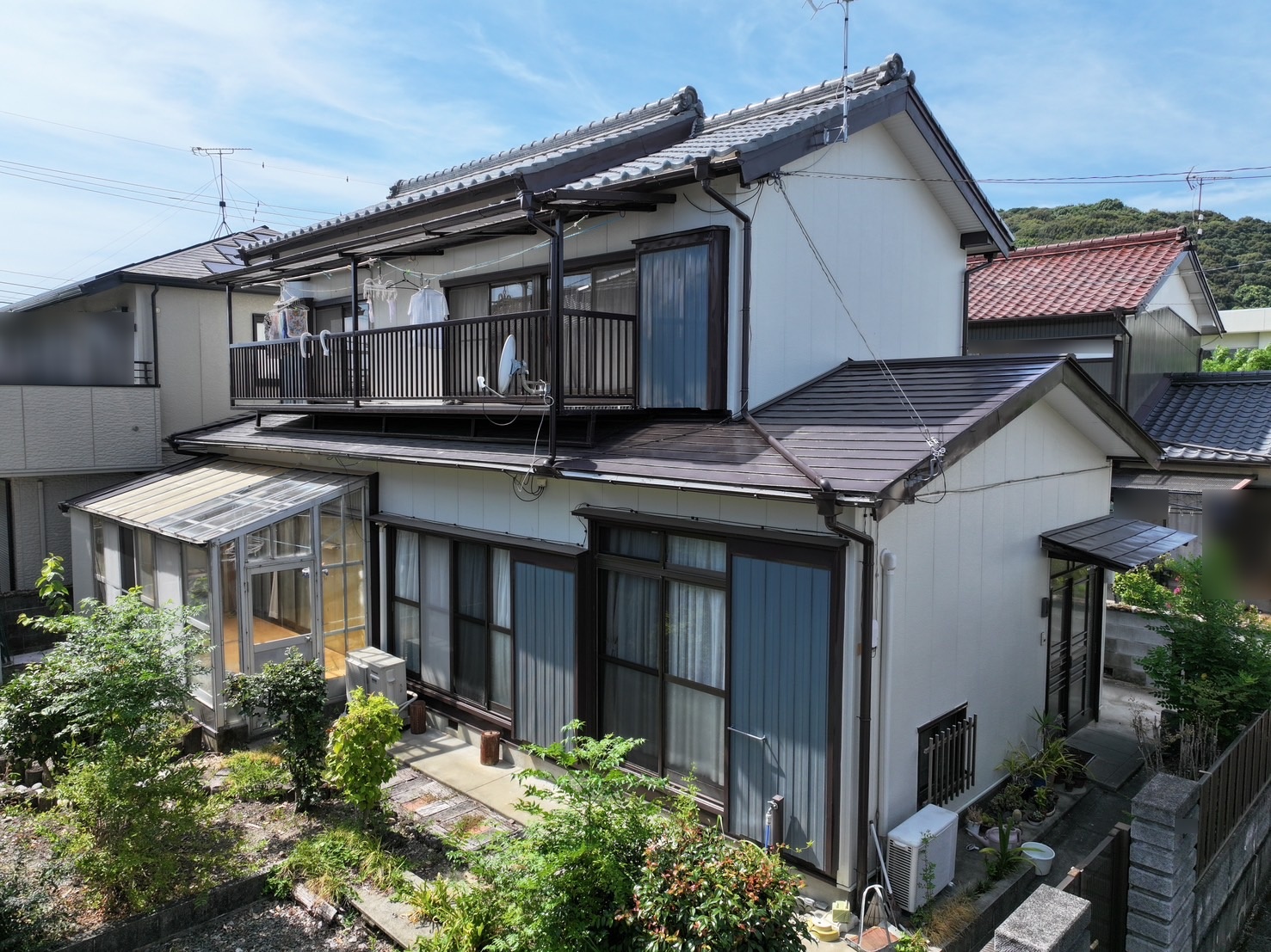 豊川市野口町での屋根・外壁塗装工事M様