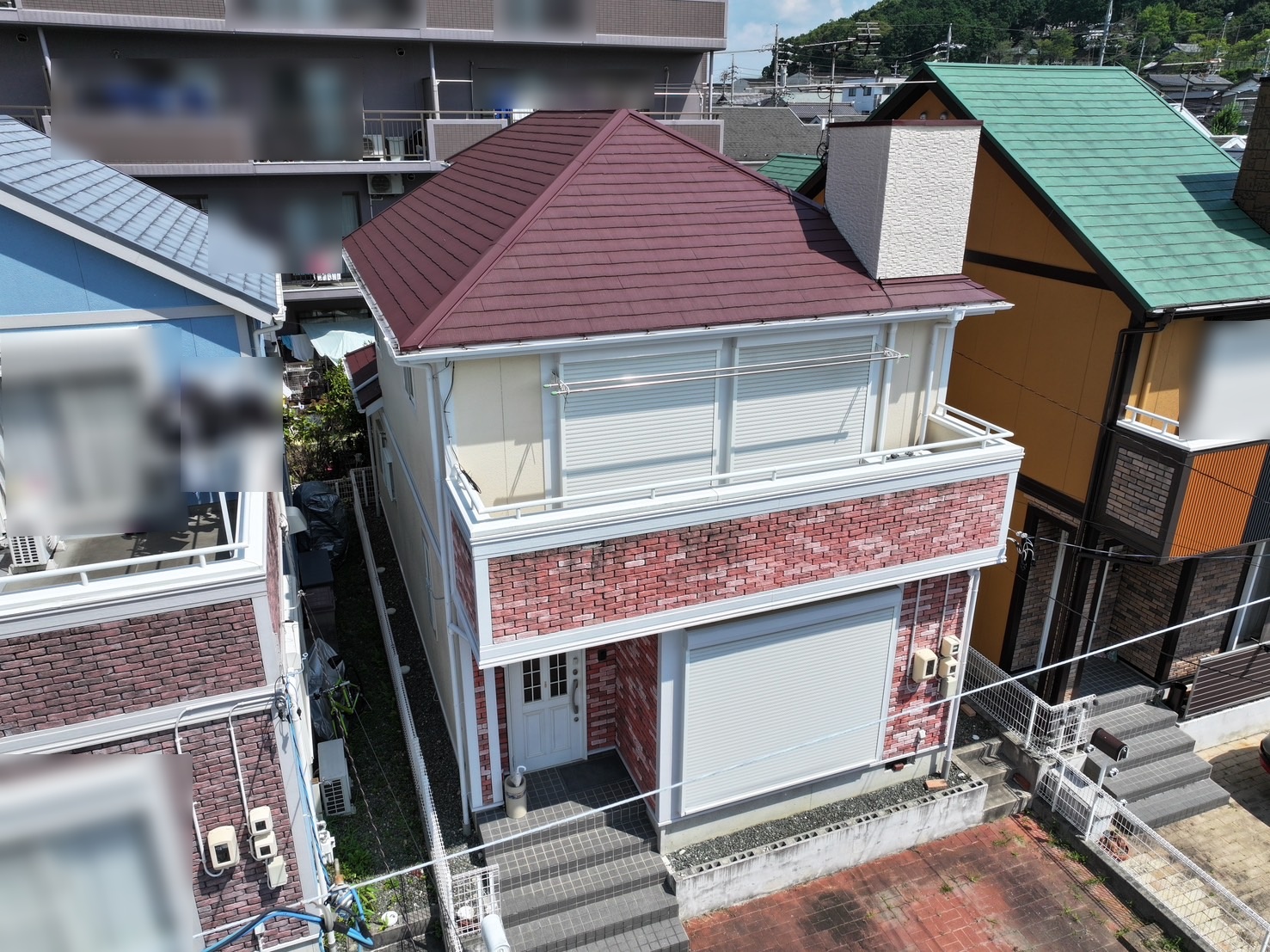 豊橋市東小鷹野での屋根・外壁塗装工事T様