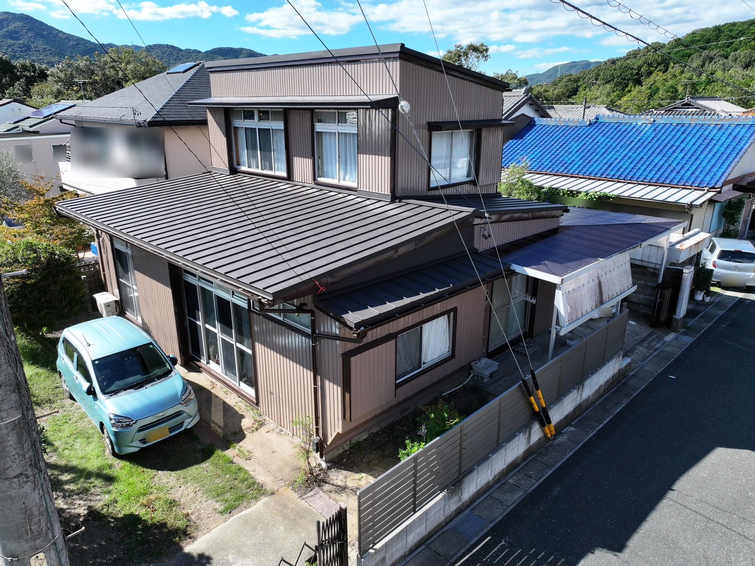 豊川市平尾町での屋根・外壁塗装工事Y様