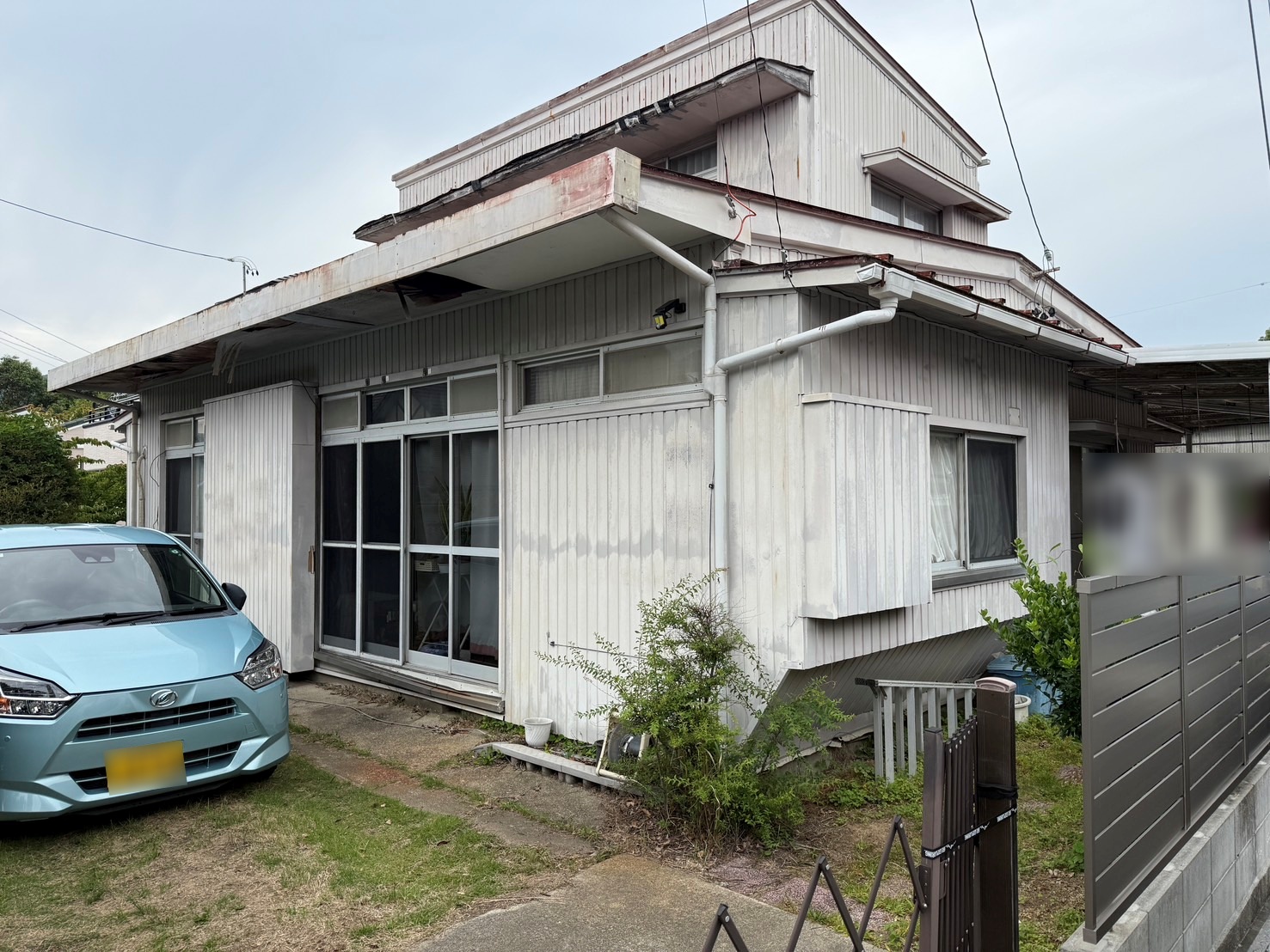 豊川市御油町 外壁塗替え事例【ブラウン系】