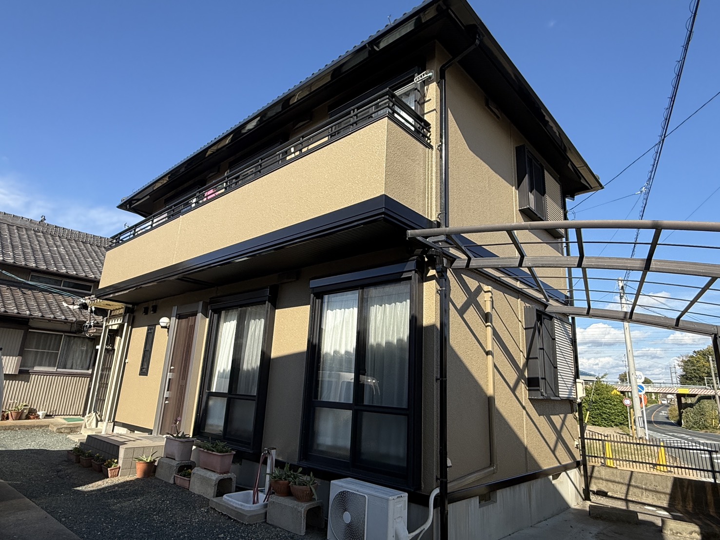 豊川市平井町での外壁塗装工事F様