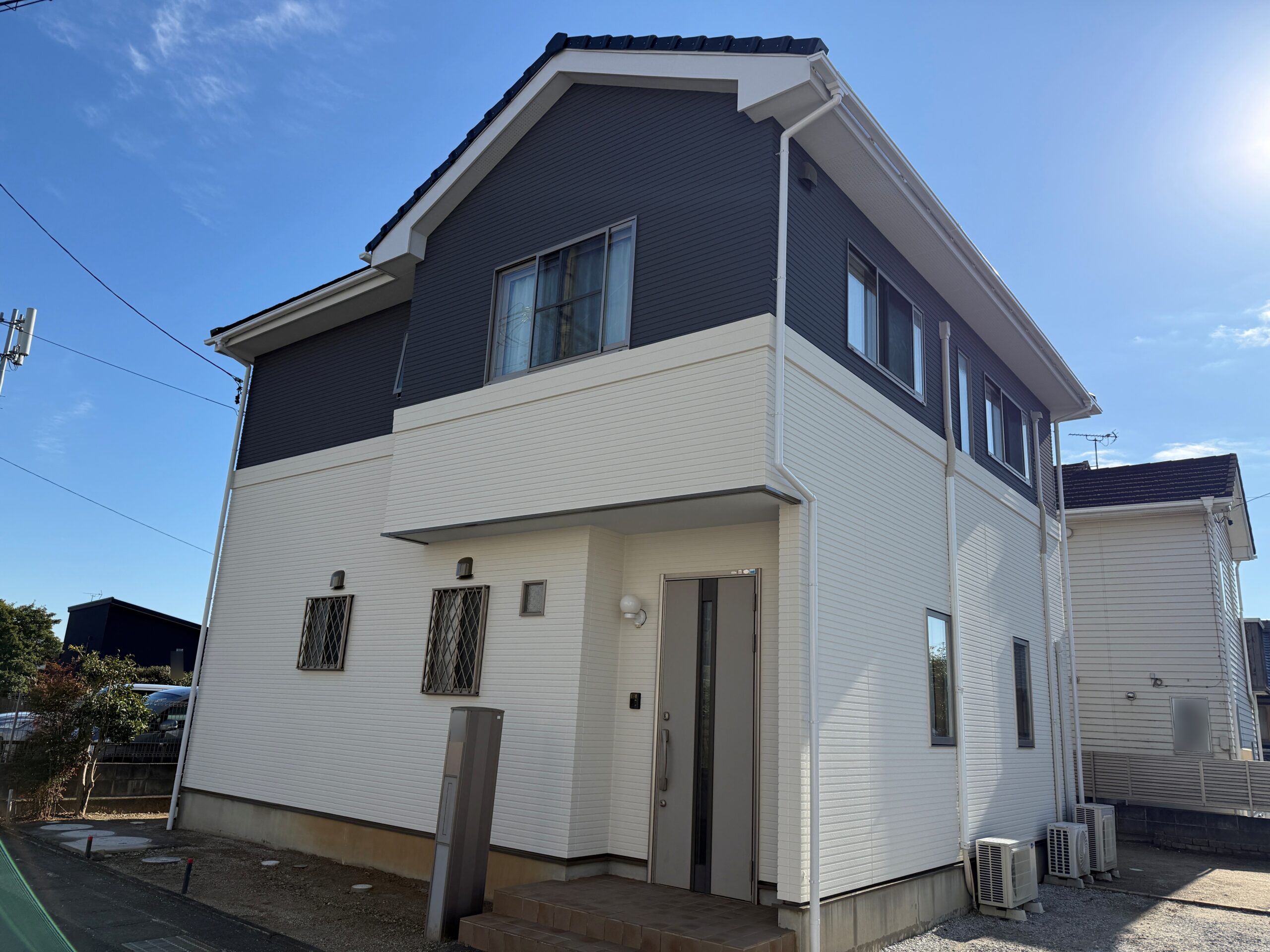 豊川市八幡町での外壁塗装工事K様