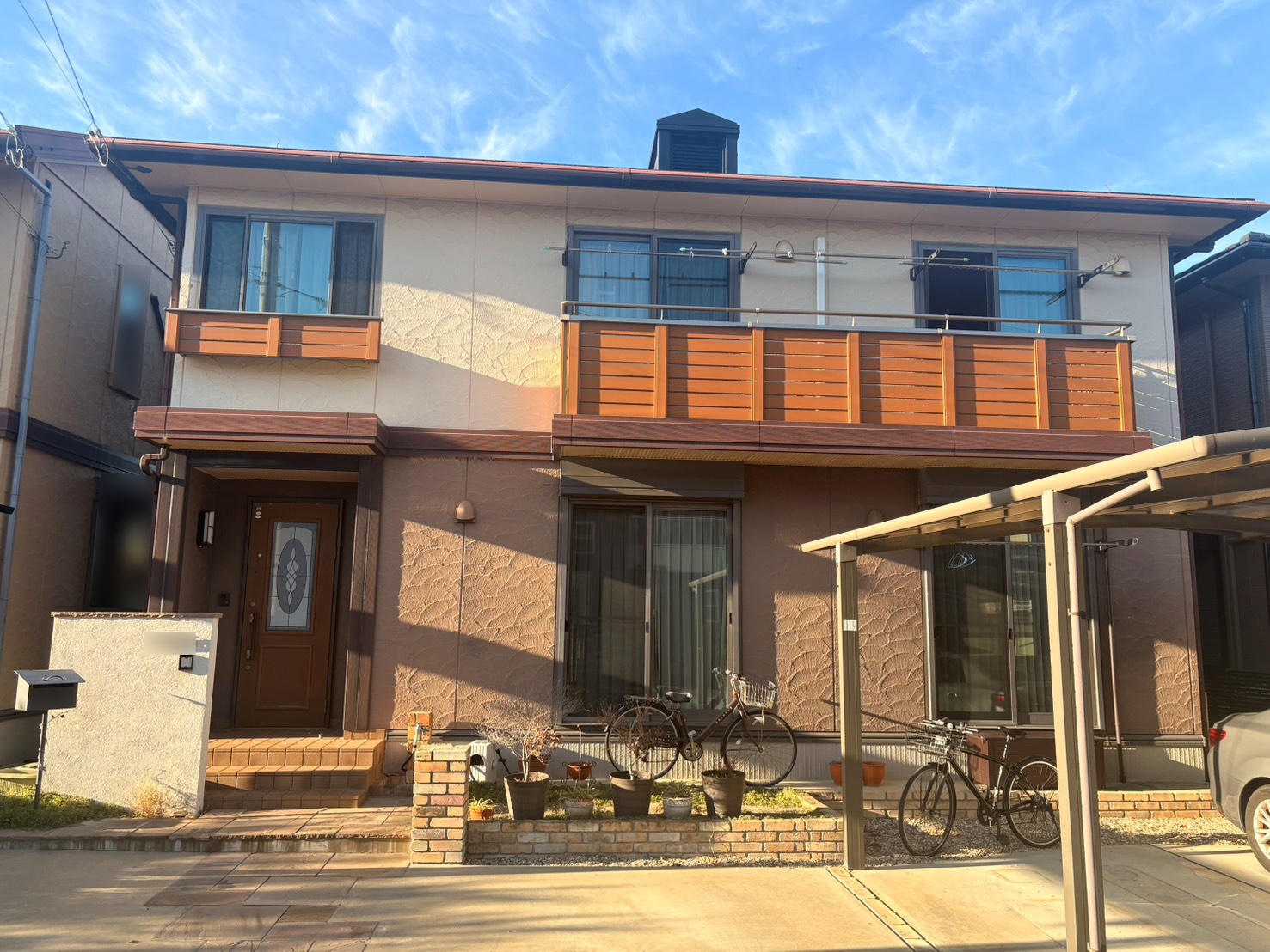 【豊川市蔵子】ダイワハウス住宅 屋根・外壁塗装｜断熱ガイナでホワイト系リニューアル