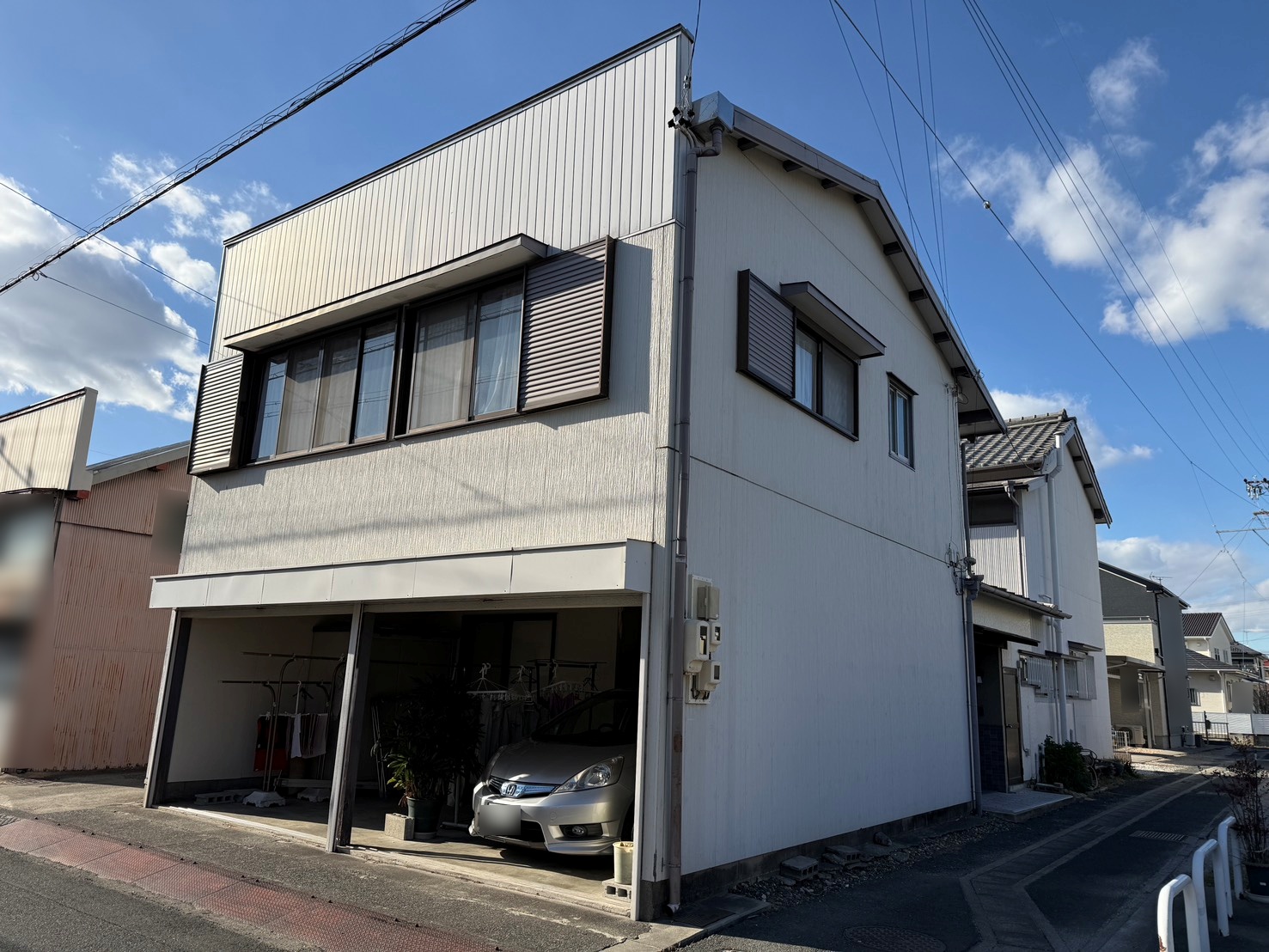 【豊川市牛久保町 屋根・外壁塗装】無機塗料で長持ち！ブラウン系で落ち着いた仕上がりに