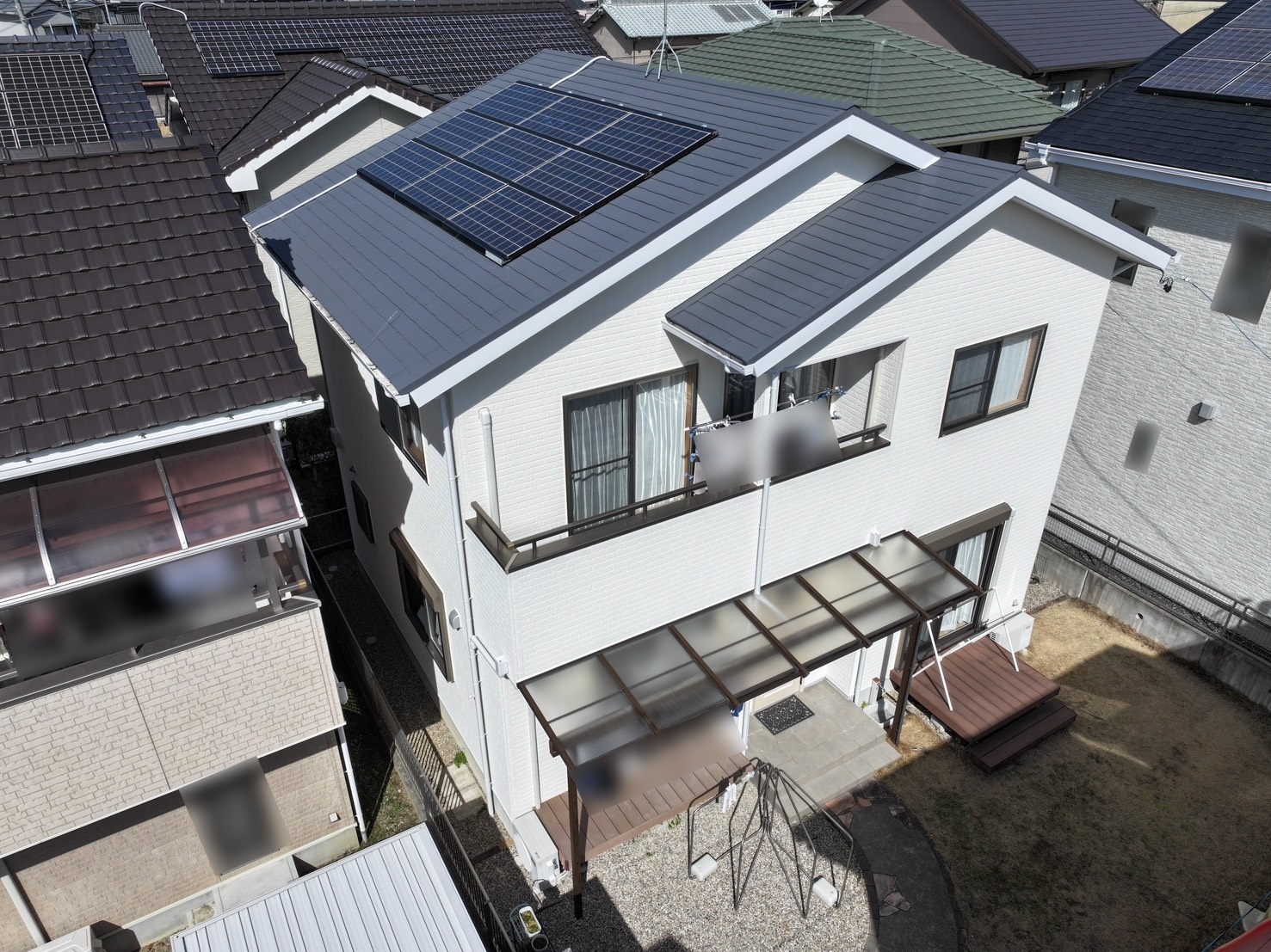 【豊川市平尾町】ガイナ＋高耐久シーリング施工｜JBホーム屋根・外壁塗装