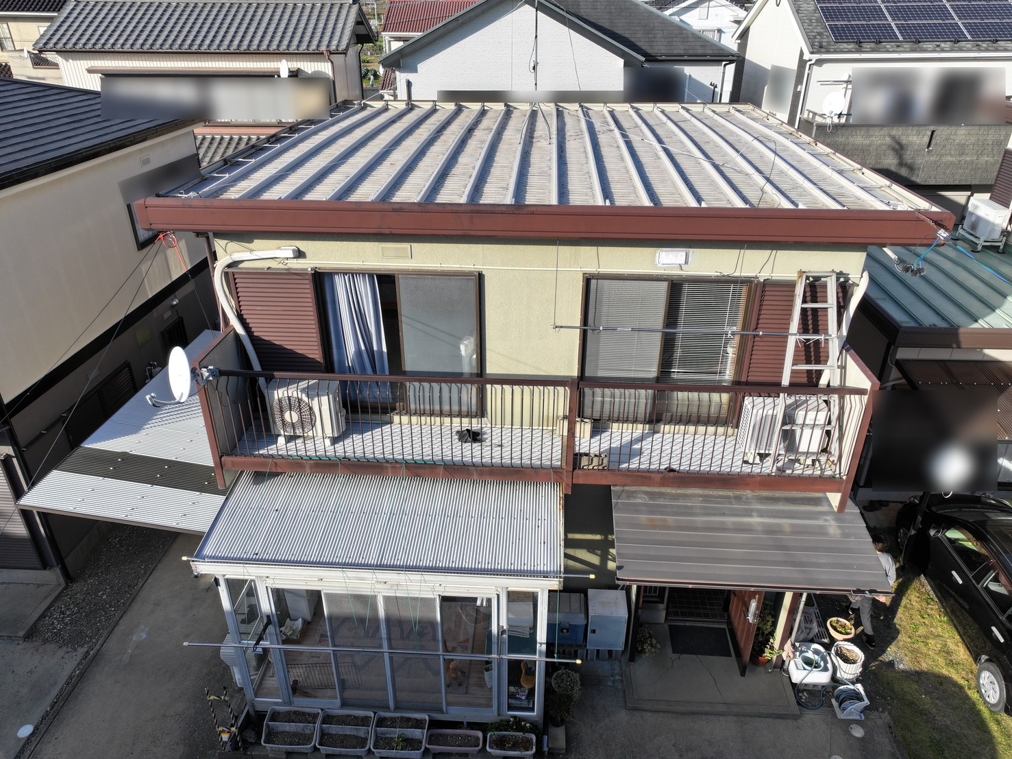 【豊川市美園】屋根ニューグレー×外壁N-40｜統一感ある高耐久塗装